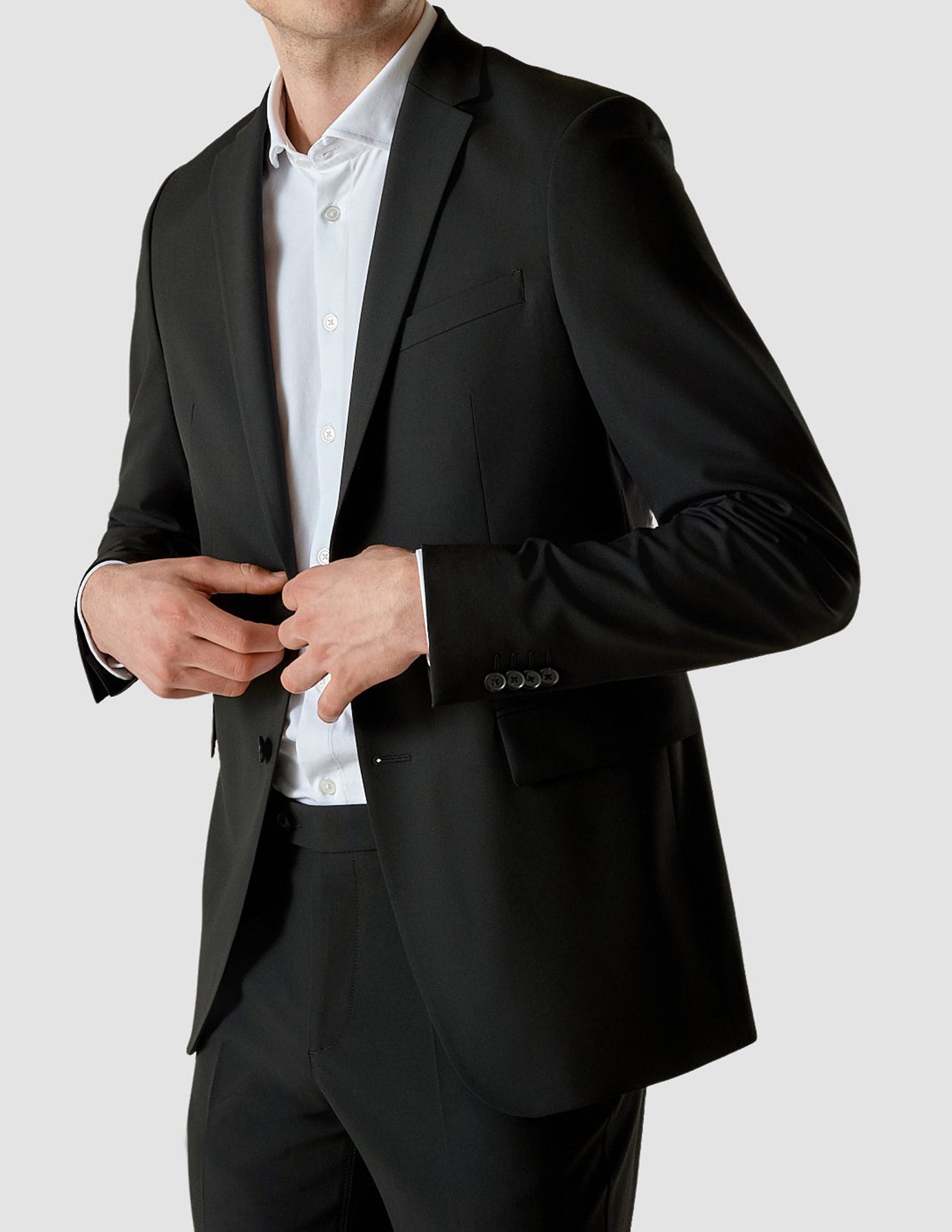 Essential Blazer Slim Black